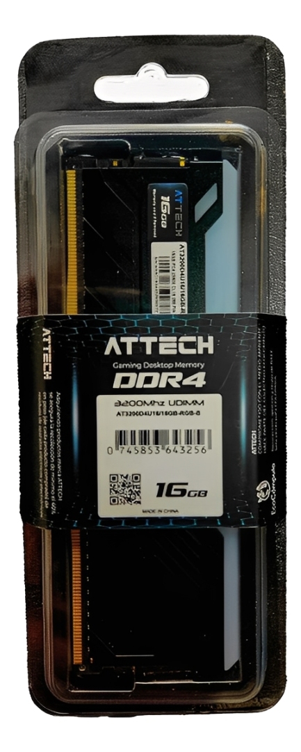 MEMORIA RAM ATTECH 16GB RGB DDR4 3200 MHZ - Imagen 3